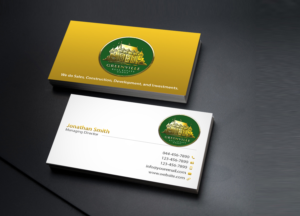 Business Card Design by Creations Box 2015 for GREENVILLE REAL ESTATE GROUP | Design: #10730748