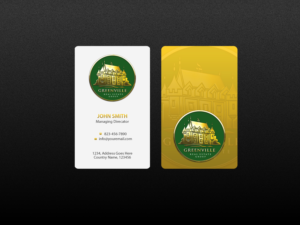 Business Card Design by Creations Box 2015 for GREENVILLE REAL ESTATE GROUP | Design: #10730750