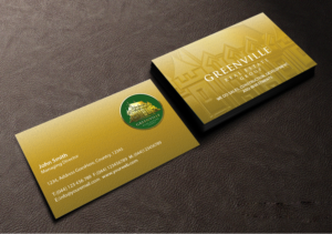 Design de Carte de Visite par Creations Box 2015 pour GREENVILLE REAL ESTATE GROUP | Design : #10730762