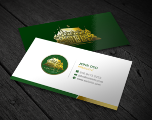 Business Card Design by Brand aid for GREENVILLE REAL ESTATE GROUP | Design: #10707817