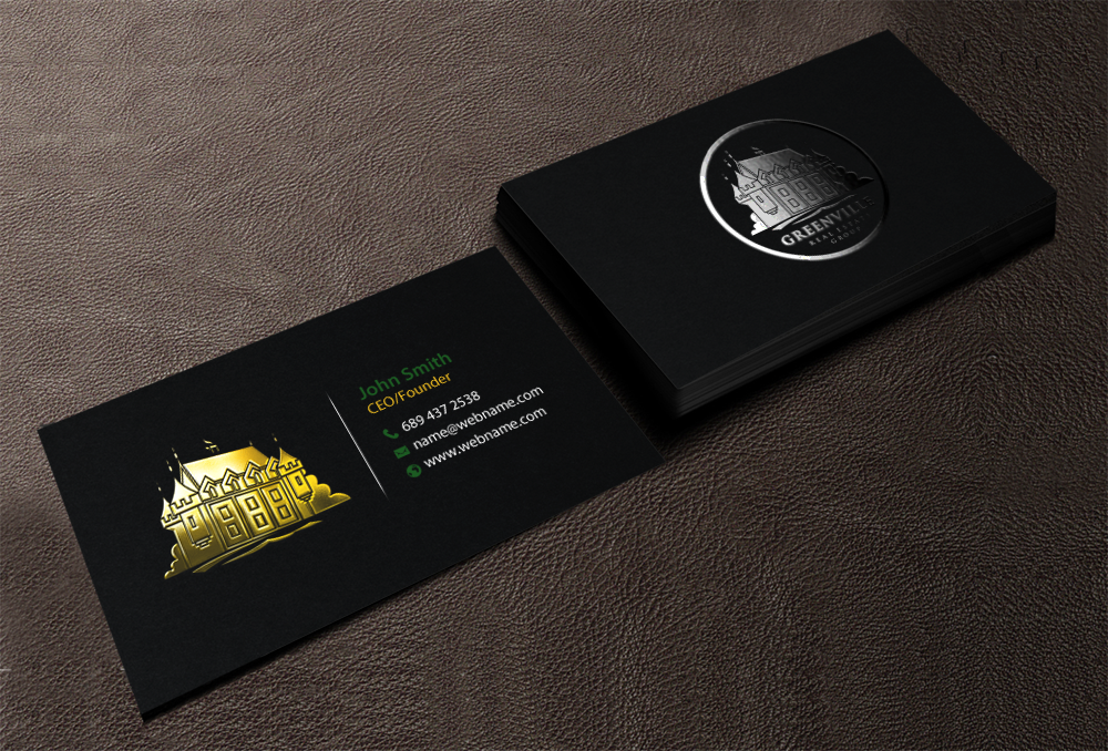 Business Card Design by chandrayaan.creative for GREENVILLE REAL ESTATE GROUP | Design #10707711