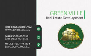 Business Card Design by shachibelani for GREENVILLE REAL ESTATE GROUP | Design: #10723483