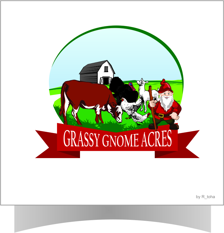 Logo Design by r-toha for Grassy Gnome Acres | Design #10554064
