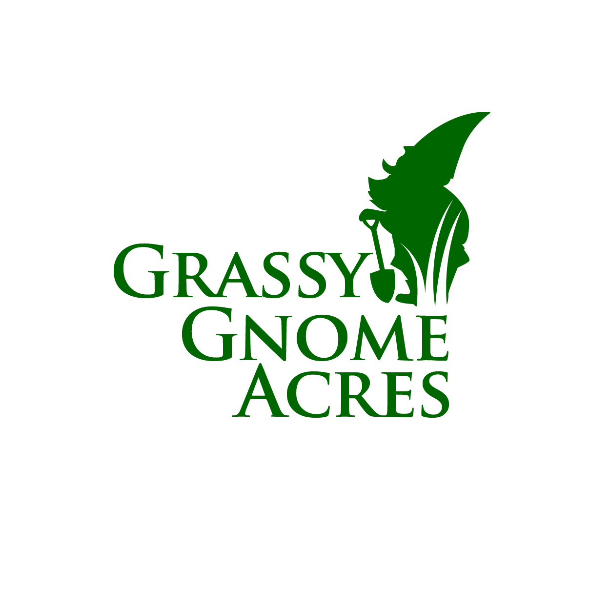 Logo Design by Thomasdesign for Grassy Gnome Acres | Design #10852554