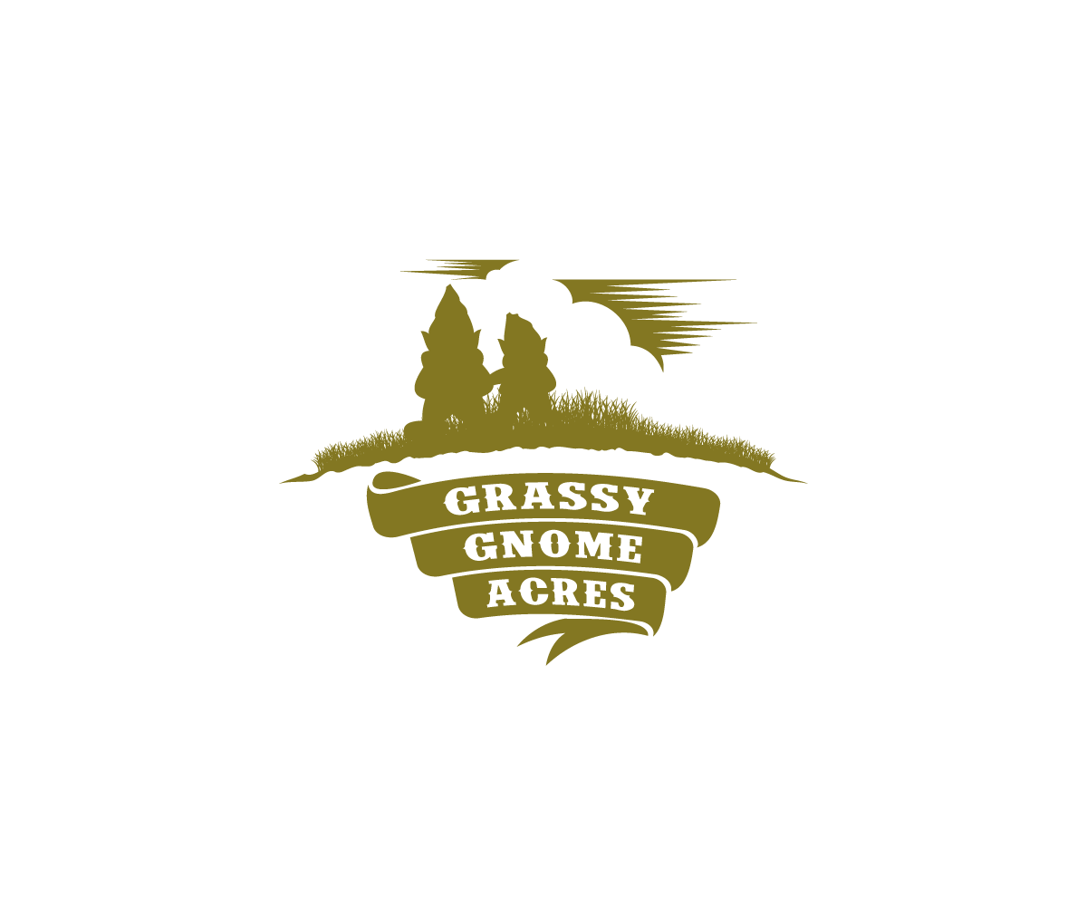 Logo Design by taufik_alrahman for Grassy Gnome Acres | Design #10835433