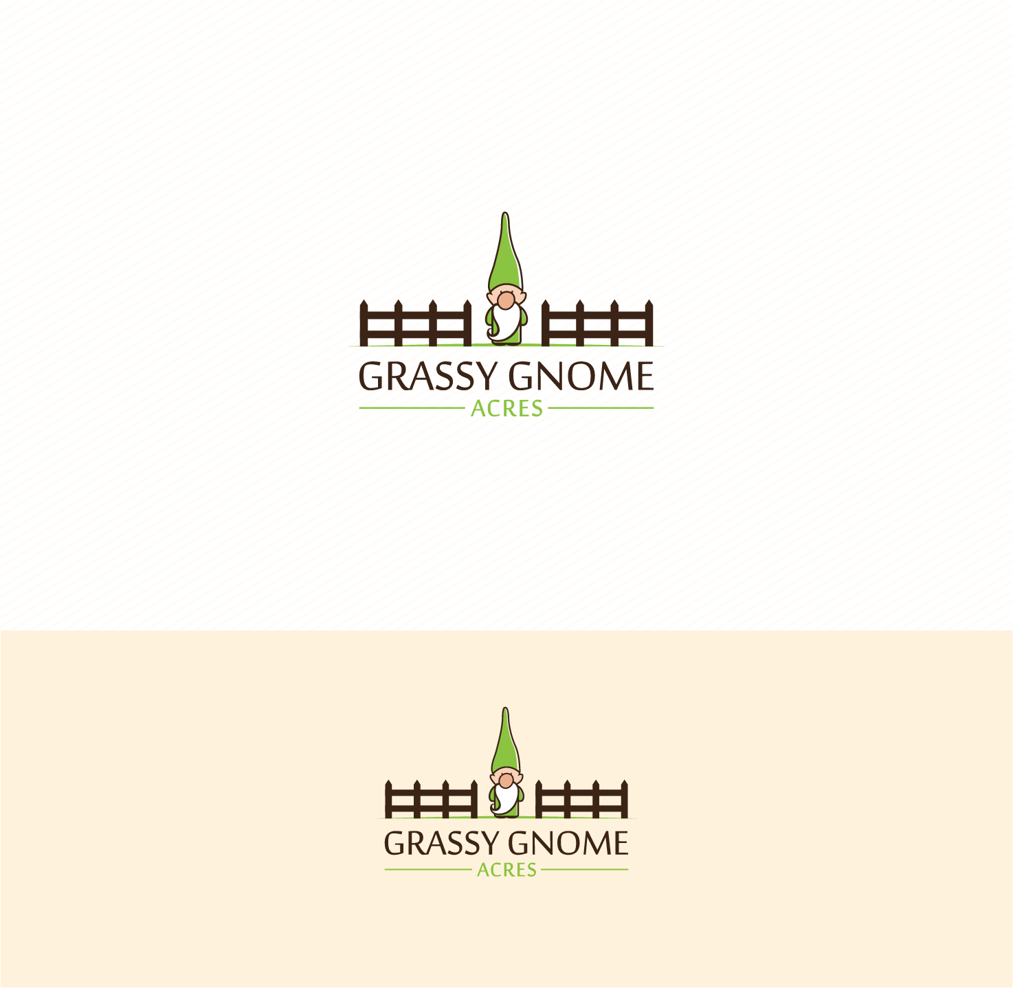 Logo Design by Blind for Grassy Gnome Acres | Design #10842468