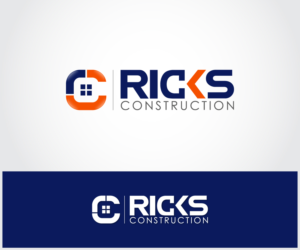 Logo Design by SUDHEESH KV for Ricks Construction | Design: #10537593