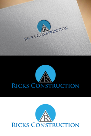 Logo Design by king solangi for Ricks Construction | Design #10538461