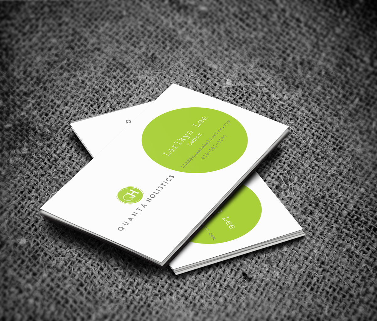 Business Card Design by JK18 for Quanta Holistics | Design #10655212