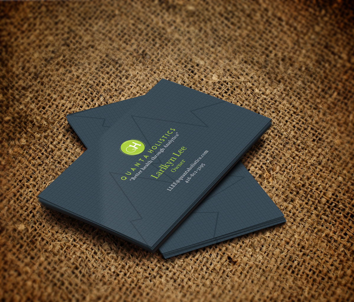 Business Card Design by JK18 for Quanta Holistics | Design: #10665388