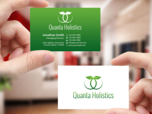 Visitenkarten-Design von Creations Box 2015 für Quanta Holistics | Design: #10541697
