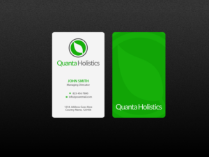 Visitenkarten-Design von Creations Box 2015 für Quanta Holistics | Design: #10541708