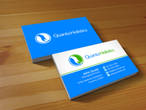 Business Card Design by Creations Box 2015 for Quanta Holistics | Design: #10541711