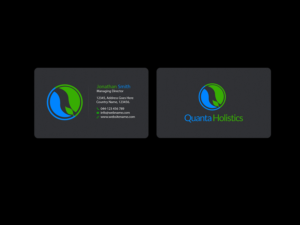 Business Card Design by Creations Box 2015 for Quanta Holistics | Design: #10541713