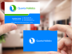 Business Card Design by Creations Box 2015 for Quanta Holistics | Design: #10541714