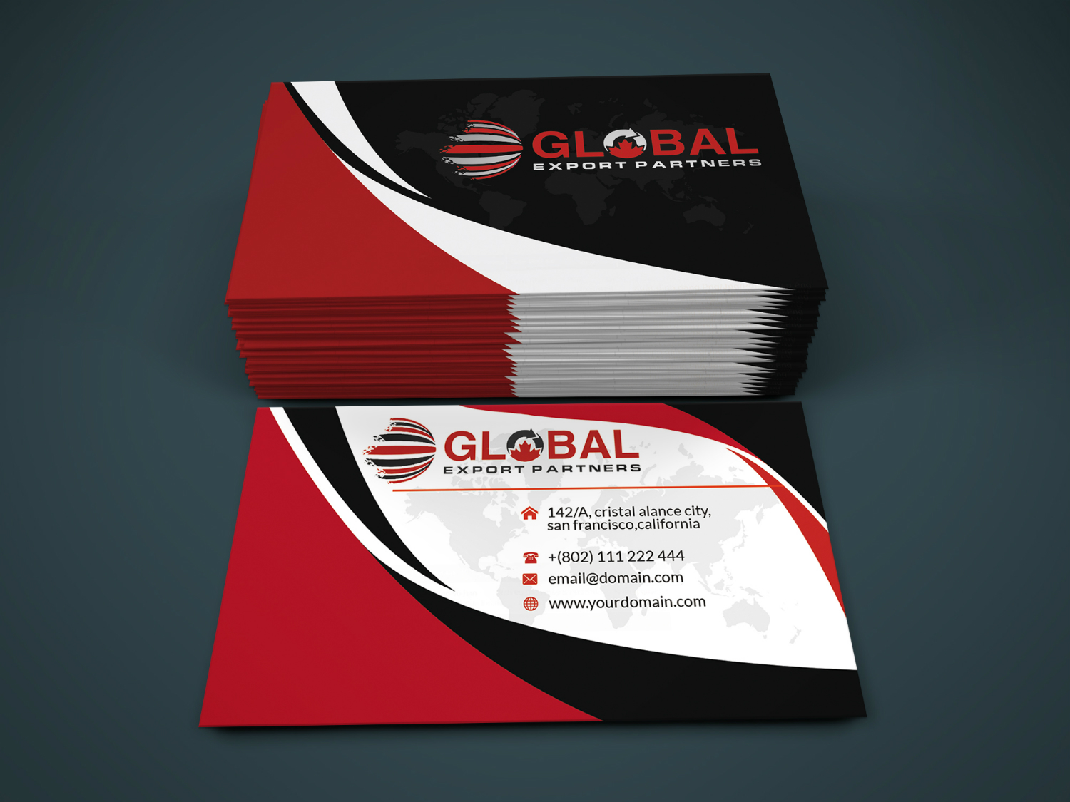 Logo Design by PhongDesigner for Global Export Partners | Design #10566694