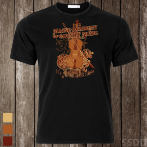 Maine Academy of Country Music - TShirt Design | T-shirt Design by SSDD