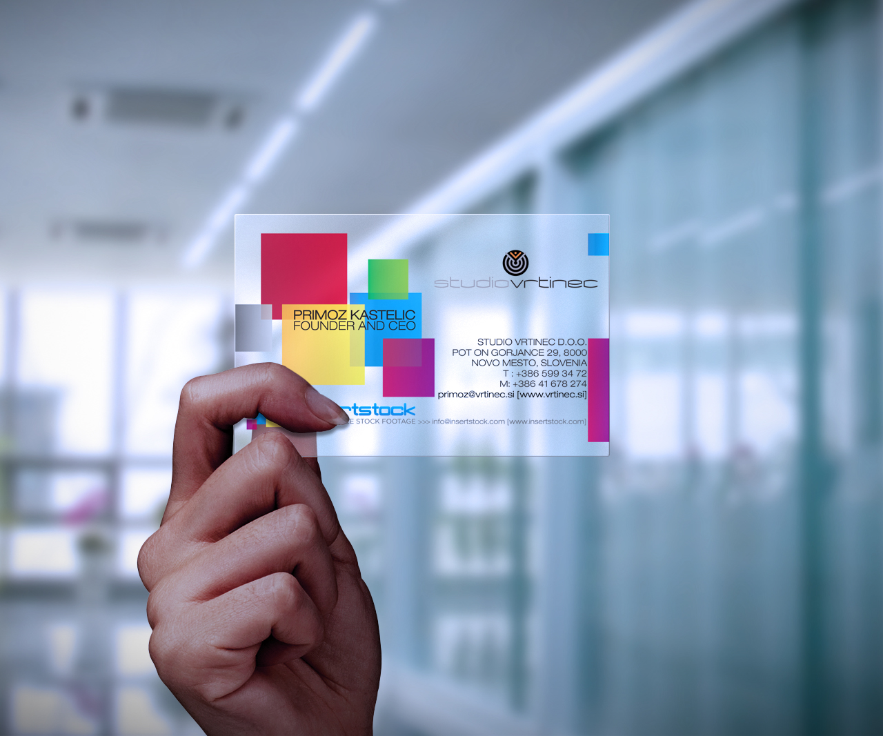 Business Card Design by quattro+C for Studio Vrtinec d.o.o. | Design: #2210339