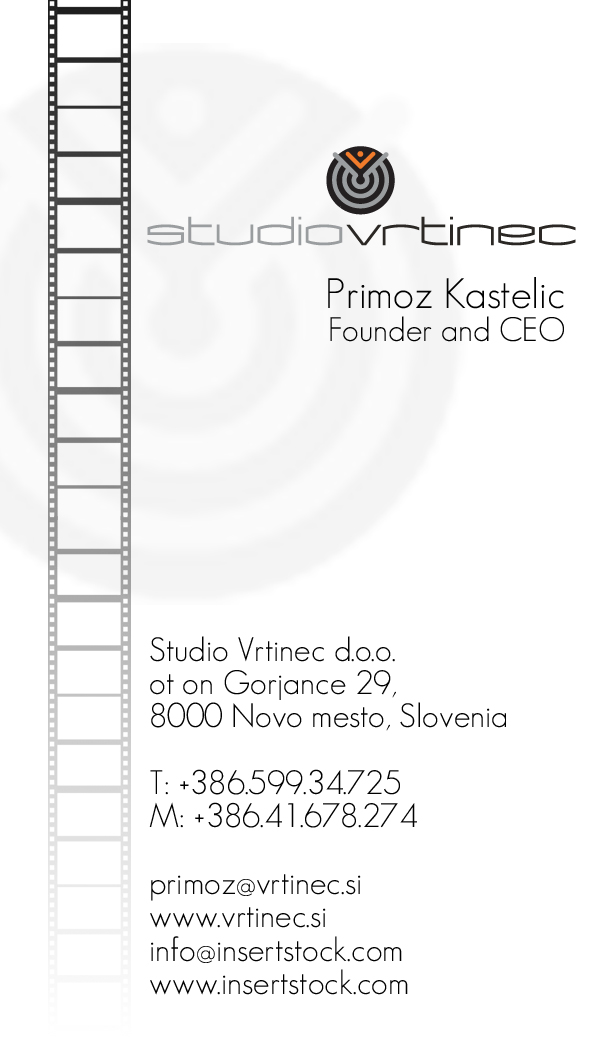 Business Card Design by Blckcat24 for Studio Vrtinec d.o.o. | Design #2210927