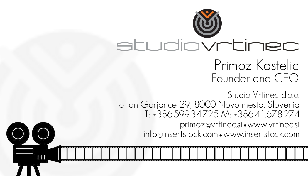 Business Card Design by Blckcat24 for Studio Vrtinec d.o.o. | Design #2210942