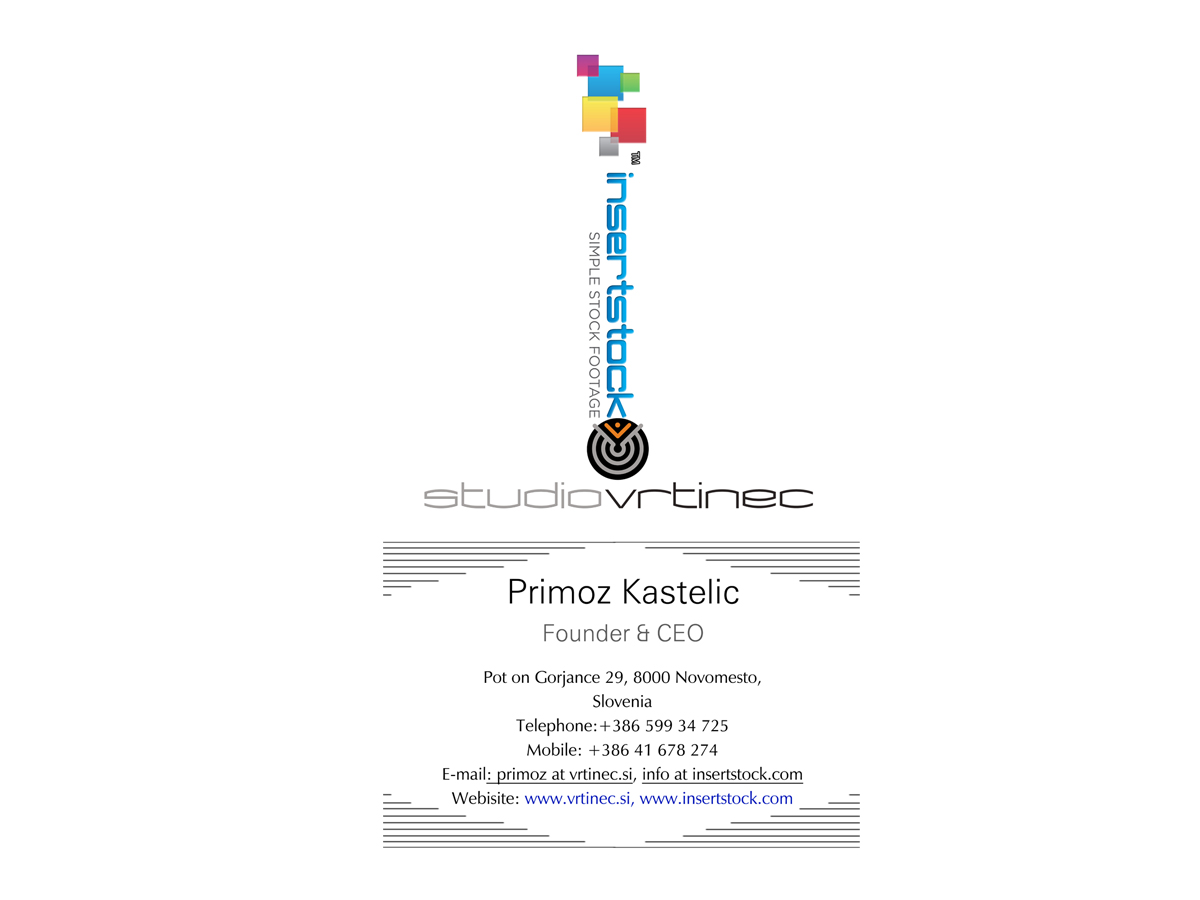 Business Card Design by P_ankit for Studio Vrtinec d.o.o. | Design #2211259