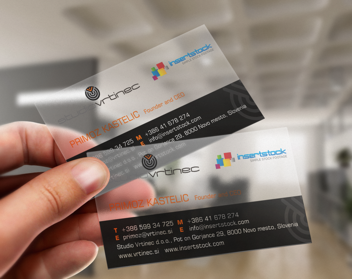 Business Card Design by HYPdesign for Studio Vrtinec d.o.o. | Design #2210456