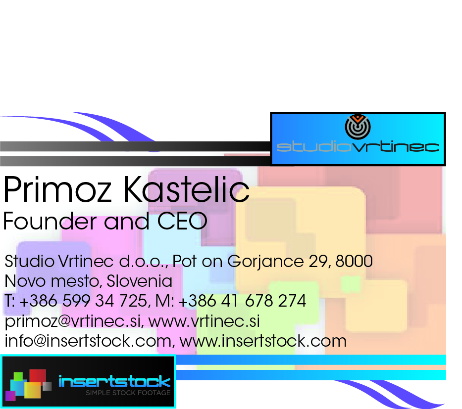 Business Card Design by Art-Tek for Studio Vrtinec d.o.o. | Design #2210115