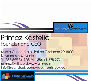 Business Card Design by Art-Tek for Studio Vrtinec d.o.o. | Design: #2210115