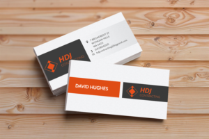 Business Card Design by isabel paoli for HDJ CONTRACTING | Design: #10527831