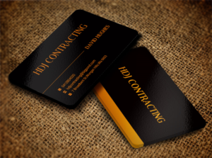 Business Card Design by Lanka Ama for HDJ CONTRACTING | Design: #10530123