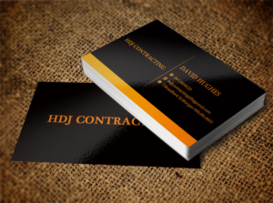 Business Card Design by Lanka Ama for HDJ CONTRACTING | Design: #10530125