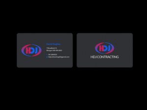 Business Card Design by Creations Box 2015 for HDJ CONTRACTING | Design: #10542098