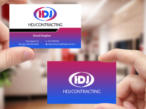 Diseño de Tarjeta de Presentación por Creations Box 2015 para HDJ CONTRACTING | Diseño: #10542102