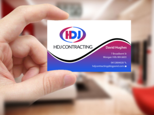 Diseño de Tarjeta de Presentación por Creations Box 2015 para HDJ CONTRACTING | Diseño: #10542103