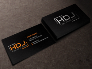 Diseño de Tarjeta de Presentación por Creations Box 2015 para HDJ CONTRACTING | Diseño: #10542118