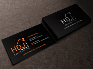 Diseño de Tarjeta de Presentación por Creations Box 2015 para HDJ CONTRACTING | Diseño: #10559958