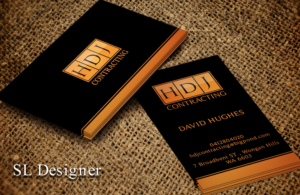Business Card Design by SL Designer for HDJ CONTRACTING | Design: #10528807