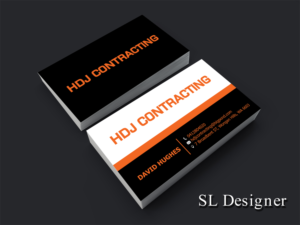 Business Card Design by SL Designer for HDJ CONTRACTING | Design: #10528898