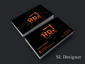 Business Card Design by SL Designer for HDJ CONTRACTING | Design: #10529960