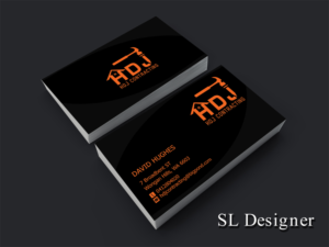 Business Card Design by SL Designer for HDJ CONTRACTING | Design: #10530086