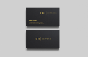 Business Card Design by logodentity for HDJ CONTRACTING | Design: #10525285