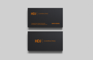 Business Card Design by logodentity for HDJ CONTRACTING | Design: #10525310