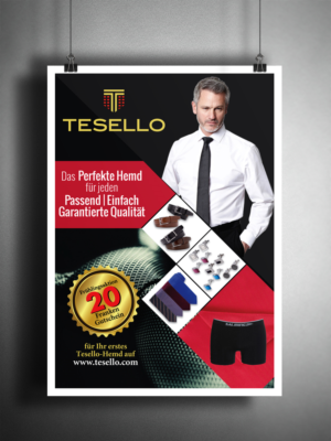Diseño de Póster por Black Stallions Impressive Solutions para Tesello GmbH | Diseño #10559014