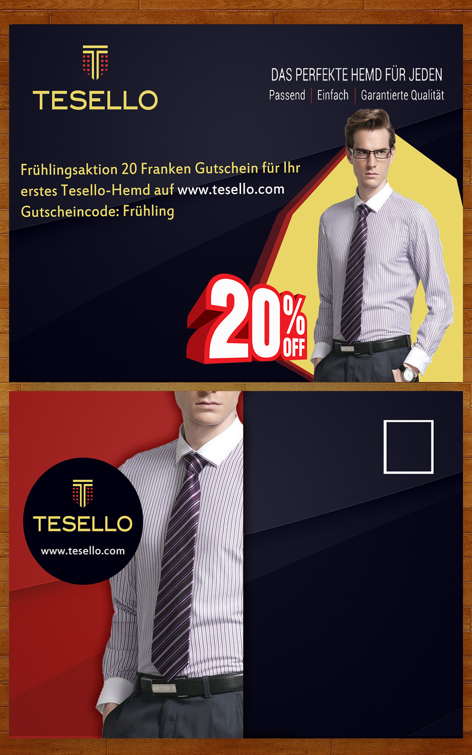 Poster-Design von Essam worlds Pen  für Tesello GmbH | Design #10543162