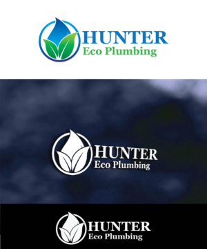 Logo Design by joliau for Hunter Eco Plumbing  | Design: #10524510