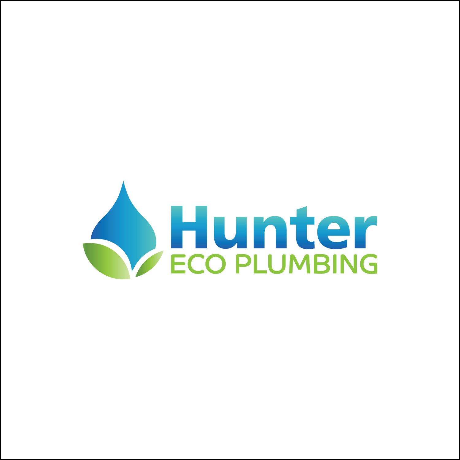 Logo Design by iqbalkabir for Hunter Eco Plumbing  | Design #10529478