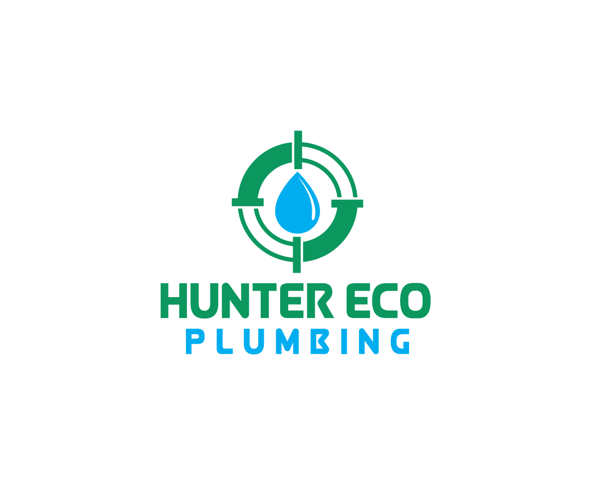 Logo Design by Omee63 for Hunter Eco Plumbing  | Design #10527192