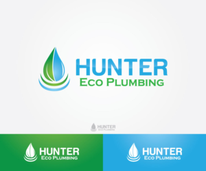 Logo Design by DP for Hunter Eco Plumbing  | Design: #10524867