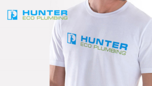 Logo Design by shumoffcompany for Hunter Eco Plumbing  | Design: #10530429