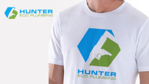 Logo Design by shumoffcompany for Hunter Eco Plumbing  | Design: #10530443